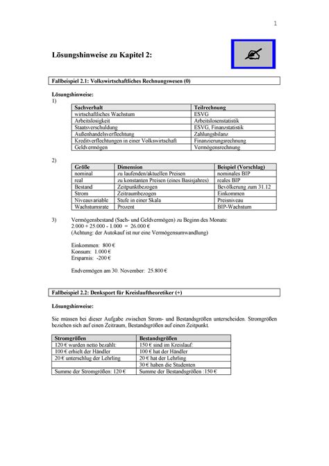 Kapitel L Sungen L Sungen F R Fallbeispiele Von Lehrbuch