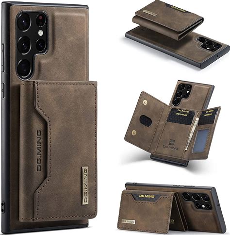 Caseme Samsung Galaxy S Ultra Wallet Case Premium Leather Magnetic