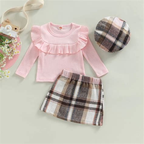 Ensemble De V Tements D Automne Pour Petite Fille Tenue Manches Sulf