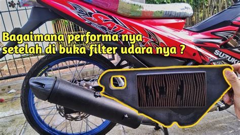 Tutorial Melepas Filter Udara Satria Fu Youtube