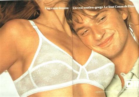 Publicit Advertising Soutien Gorge Dim Sous Vetements