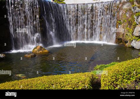 Japan, Tokyo, New Otani Hotel, garden Stock Photo - Alamy