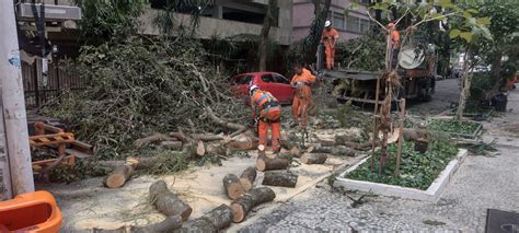 Chegada De Frente Fria No Rio Causa Estragos Na Cidade Super R Dio Tupi