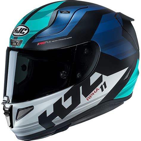 Casque de moto intégral Hjc RPHA 11 Naxos MC2SF noir bleu Vente en