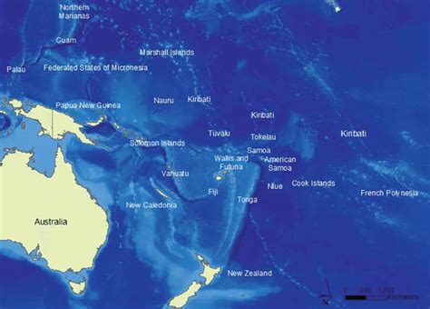 Pacific Islands Ocean Region. | Download Scientific Diagram