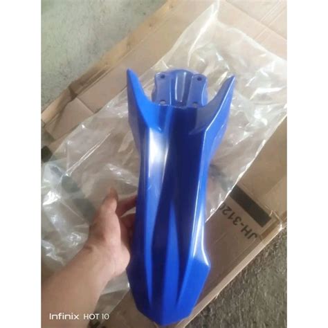 Genuine Front Fender For Honda Xrm 125 Trinity Blue Shopee Philippines