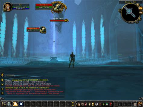 Quest The Halls Of Reflection Issue Azerothcore