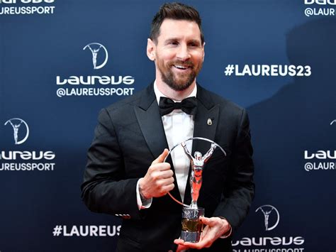 La Entrega De Los Premios Laureus 2023 En Vivo Lionel Messi Fue