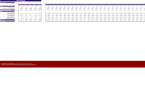 Excel Template Renewable Hydropower Energy Excel Financial Model