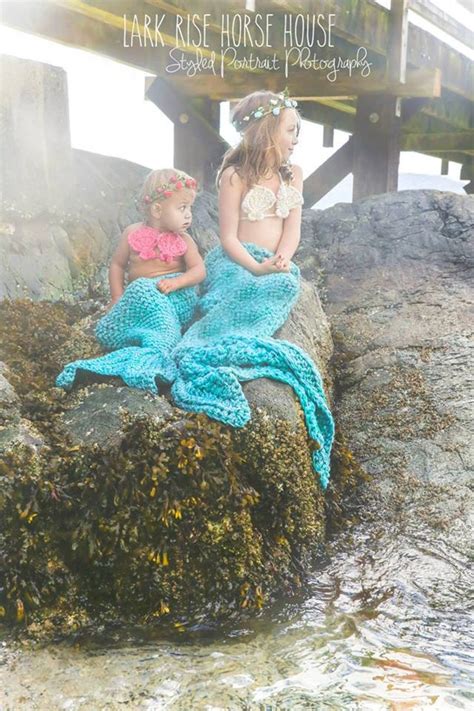 Set Of Crochet Patterns For Mermaid Tail And Shell Bikini Etsy
