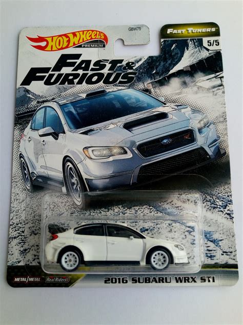 Hot Wheels 2016 Subaru WRX STI White Fast And Furious Lazada Indonesia