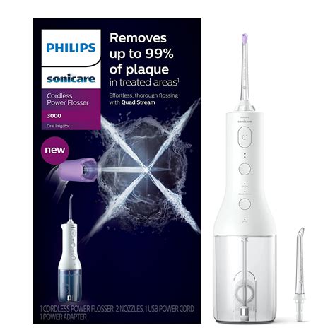 Philips Sonicare Power Flosser 3000 Cordless White HX3806 21 Rob E