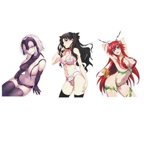 Anime Cute Sexy Bikini Bunny Girl Reflective Stickers