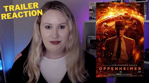 Oppenheimer NEW Trailer REACTION YouTube