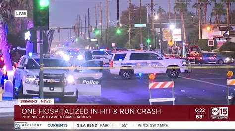 Police Investigating Serious Hit And Run Crash Near Gcu Campus