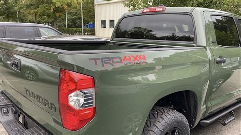 First Look 2021 Toyota Tundra In Army Green On Many Trim Levels