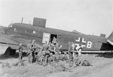 Junkers Ju 52 3m 9P+BL 3.KGrzbV 9 May 1941 2 | World War Photos