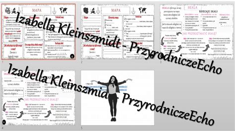 Minizestaw Na Temat Mapa I Skala Sketchnotka Karta Pracy W Power