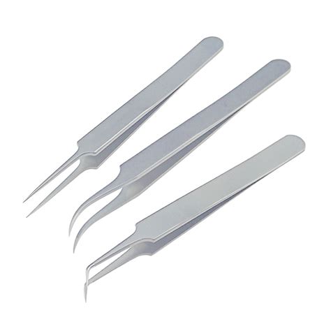 Pcs Stainless Steel Straight Curved Angled Hair Transplant Implanter