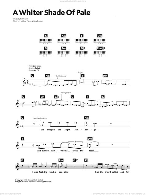 Procol Harum Partitions musicales à imprimer Mondial de la