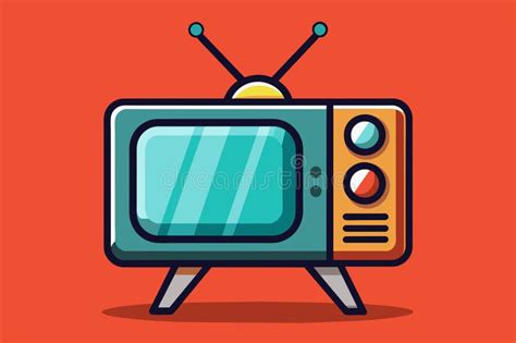 Retro Tv Font Stock Illustrations 1115 Retro Tv Font Stock