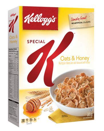 Kellogg S Special K Oats Honey 385g Cereal Walmart Ca