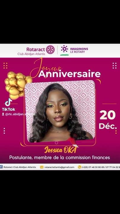 Joyeux Anniversaire Chère Amie Jessica 🎉 Youtube