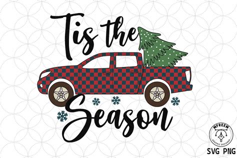 Tis The Season Svg Sublimation Christmas Graphic By Mfreem Creative