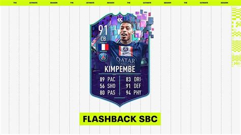 Presnel Kimpembe Flashback Sbc Fifa 23 Presnel Kimpembe Flashback Sbc