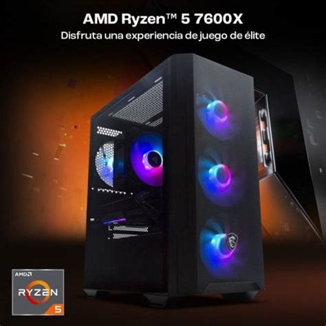 PcCom Ready AMD Ryzen 5 7600X 32GB 1TB SSD RTX 4060 Windows 11