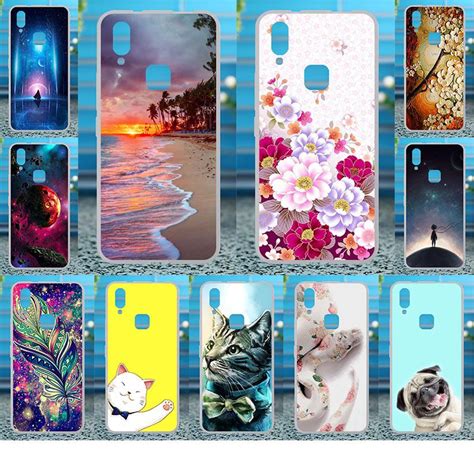 Akabeila Case For Vivo Nex A Case Silicon Painted Tpu Back Cover For