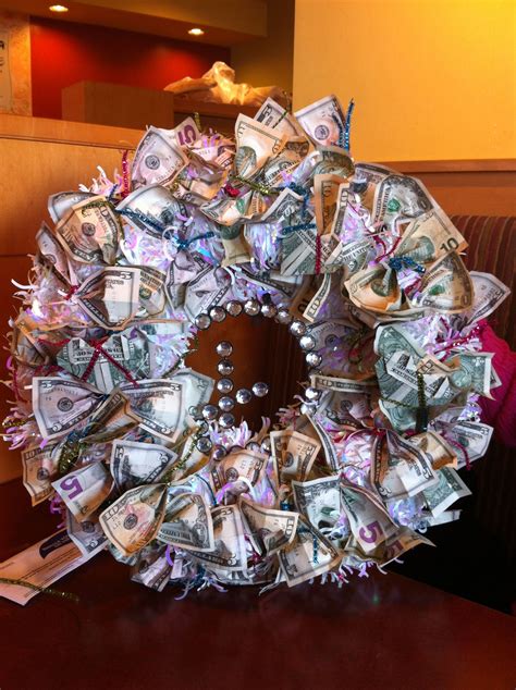 Money Wreath For Wedding T