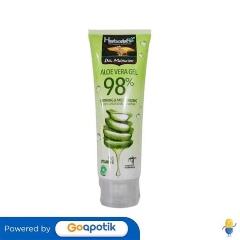 Jual Herborist Aloe Vera Soothing Moisturizing Gel Gram Tube