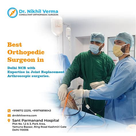 Best Orthopaedic Surgeon In Delhi Dr Nikhil Verma