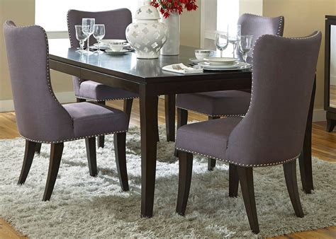 Platinum Dining Room Set W Grey Chairs By Liberty Furniture