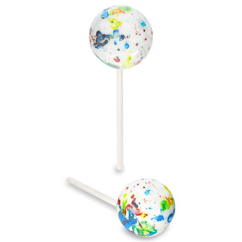 Jumbo Jawbreaker Lollipop With Bubble Gum Center Candy Funhouse Ca