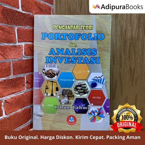 Jual Buku Original Pengantar Teori Portofolio Dan Analisis Investasi