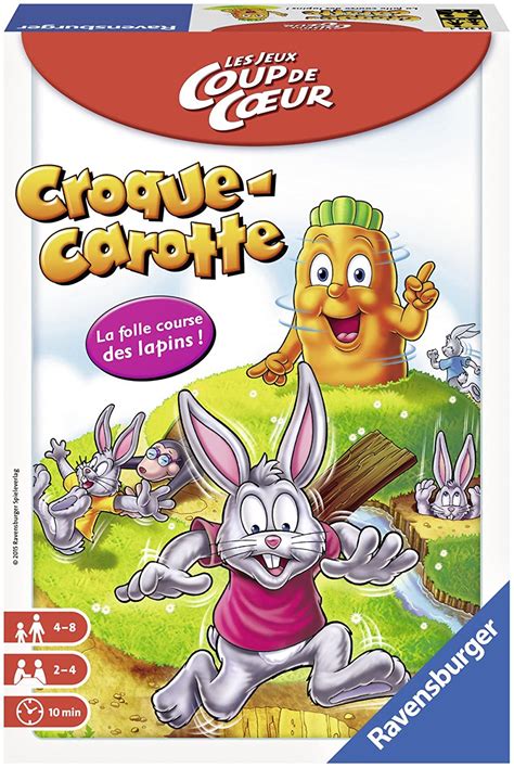 Croque carotte la course folle des lapins L Usine à jeux