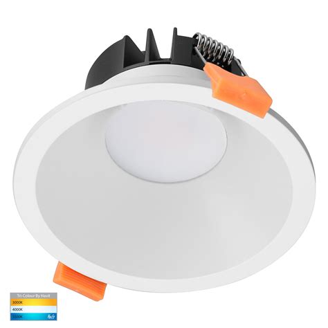 HV5528T WHT Gleam White Fixed LED Downlight