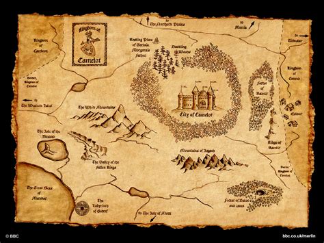 Image Map Of Camelot Merlin Wiki Fandom Powered By Wikia