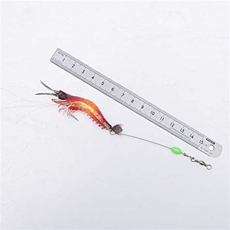 6PCS Shrimp Bait Set Artificial Silicone Soft Shrimp Fishing Lures