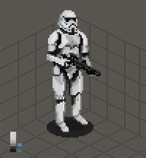 Stormtrooper Pixel Art By Theodoretoussaint On Deviantart