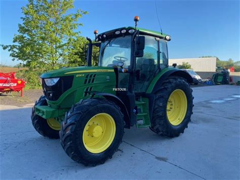 John Deere 6130r Doccasion Tracteur Agricole 130 Ch 2018