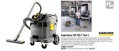 Offre Aspirateur Nt Tact L K Rcher Chez Plein Ciel