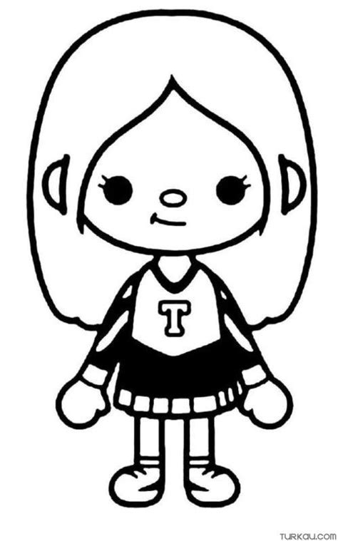 Toca Boca Coloring Page For Adults Turkau