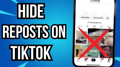 How To Hide Reposts On Tiktok Youtube