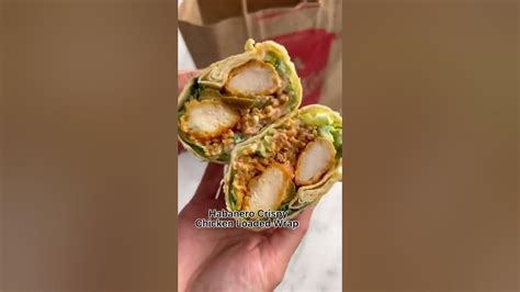 Tim Hortons Loaded Wraps Habanero Chicken And Cilantro Chicken Loaded Wraps Youtube