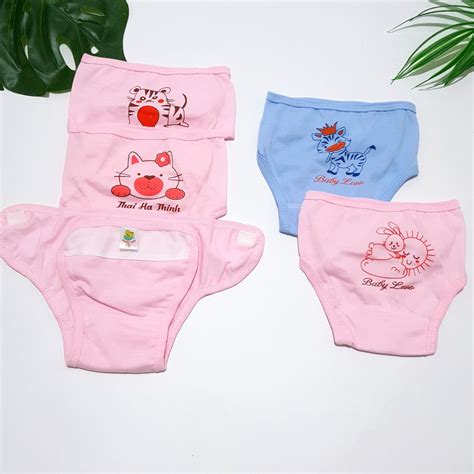 Quần Đóng Bỉm Baby Leo Cho Bé Dưới 6kg Tã Vải Sosanhgiavn