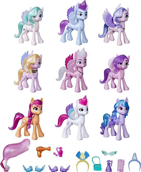 Набор фигурок My Little Pony Королевская гала-коллекция, F2031, 9 шт ...