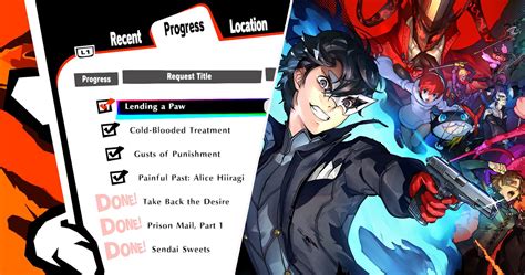 Complete Requests List For Persona 5 Strikers